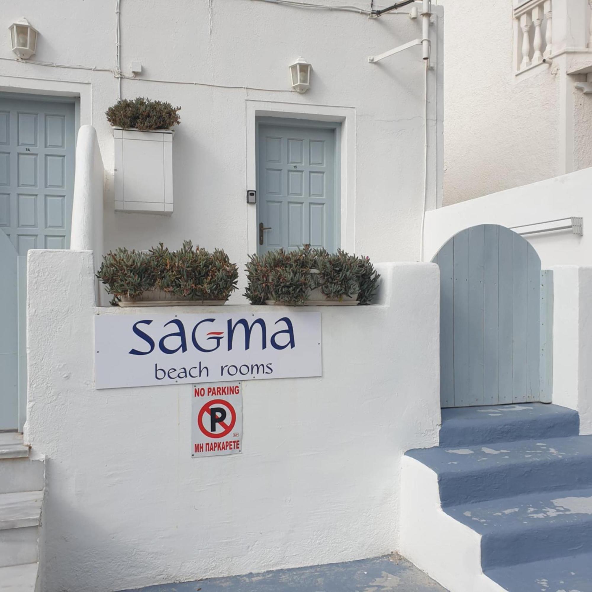 بيريسا Sagma Beach Rooms المظهر الخارجي الصورة